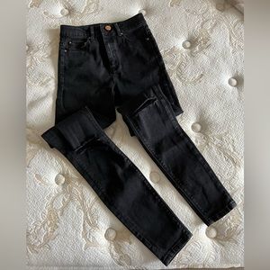 ASOS Glamorous Ripped Knee Denim Jeans